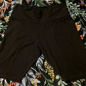 Ambiance High Wasted Biker Shorts